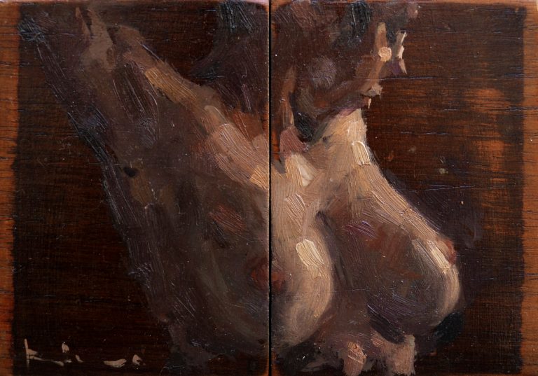 Intimate altarpiece by Abel López