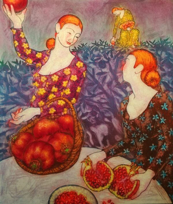 In the shadow of the cattle