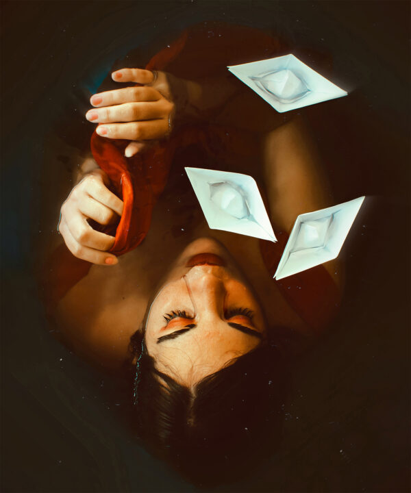 Culpa, una madre llorando