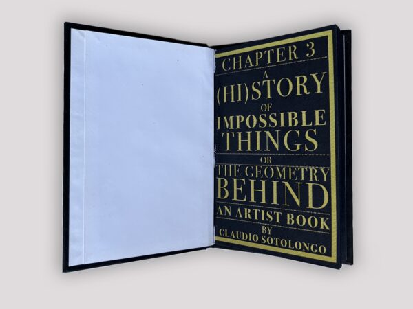 Chapter 3 A (hi)story of impossible things or the geometry behind and artist book